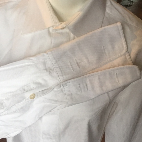 Tasso Elba white dress shirt - Picture 3 of 5